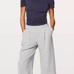 Lululemon Can You Feel The Pleat Crop *21" Heathered Power Grey Photo 0