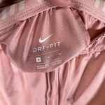 Nike  Dri Fit Women Pink Athletic Shorts Drawstring Logo Size M running yoga Photo 3