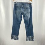 Pilcro and the Letterpress Hyphen Fringe Jean in Blue Size 26 Photo 2
