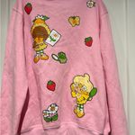 Strawberry Shortcake Zip Up Hooded Sweatshirt Size undefined Photo 4
