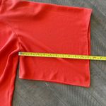 ZARA Orange Butterfly Sleeve Blouse size Small Photo 8