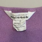 Misook Lavender Purple Knit Tank Shell Top Sz S Business Career Capsule Photo 2
