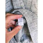 Addison Alexa Tweed Moto Vest Heathered Gray Medium Dark Academia Preppy Layer Photo 6