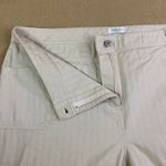 Van Heusen Women's Beige Herringbone Capri Pants Cotton Comfort Summer Sz 18 EUC Photo 3