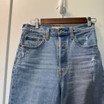 Levi's Levi’s Ribcage Straight Ankle Jean High Waist Button Fly Medium Wash 27x27 Photo 1
