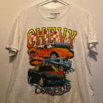 Chemistry White  Corvette T-Shirt Photo 0
