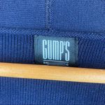 Gumps SF Dark Navy Blue Knit Open Cardigan Sweater L Size L Photo 4