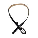 Brighton Women's M 40253 Black Croc Embossed Leather Belt Photo 1