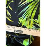 Susan Graver  Womens 2X Green Floral‎ Liquid Knit Cropped Pants Pockets Resort Photo 7