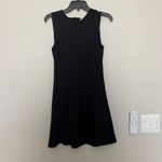 Reformation  Ava Black Knit Mini Dress Size S Photo 2