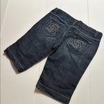 Bebe  Denim Bermuda Jean Shorts 27 Vintage 2000s 90s Photo 4