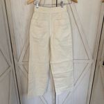 Everlane The Organic Cotton Wide-Leg Pant Denim Jean Bone Cream Size 00 NWT Photo 5
