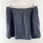 Athleta  Fairway Golf Skirt 18” Mini Skort Black XL Photo 3