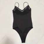 Abercrombie & Fitch Abercrombie Black Seamless Mesh Bodysuit NWT XS Photo 4