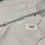frame denim  Le Drew High Rise Straight Jeans in White Size 26 NWT Photo 4