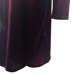 Pinklicious Velvet Mock Neck Long Sleeve Dress L Size L Photo 3