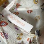 See By Chloe  Bow Floral-Print Georgette Blouse Size FR 36 Small US 4 Photo 8