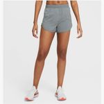 Nike W Nk Tempo Luxe Women's Shorts 3 Inches Women's Gray Athletic Shorts Photo 4