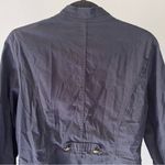 Dress Barn  Navy Blue Military Style Jacket Large Photo 4