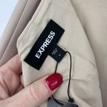 EXPRESS NWT  Straight Pencil Skirt Beige Tan High Waist Career Work Size 4 Photo 5