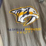 NWT NHL Tennessee predators grey blue long sleeve top hockey small Photo 1