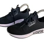 U.S. Polo Assn. USPA Polo Assn Women’s Running Black Size 6.5 Eur 37.5 UK 4 Sku 1355 Photo 1