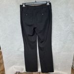 Club Monaco Women's Wool Blend Gray Pinstripe Dress Pants Size 6 Straight Leg Photo 3