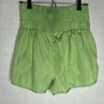 Free People Movement High Rise Running Shorts Lime Green SZ L Photo 6
