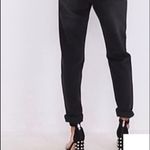 Pretty Little Thing BLACK EXTREME RIPPED UP MOM JEANS Photo 8