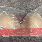 Peach front closure light padded bra Orange Size XXL Photo 0