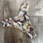 Sie Swim Eco Snake Skin Parker Bikini Bottom Gray Size XS Photo 4