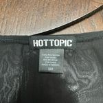 Hot Topic  Sheer Black Lace Kimono Photo 3