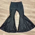 SJ Style Mega Flare Faux Leather Pants Size 3X Photo 0