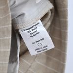 Amour Vert NEW Pleated Trouser Shorts Belted Neutral Cream Stripe Women's 0 Photo 10