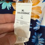 Cupshe 177 NWT  Elegant Sunny Flower Ruffled Lace-Back One Piece Swimsuit XL Photo 6