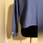 Disney NWOT Blue and White Stitch Ohana Graphic Sweater crop top style Size XL Photo 3