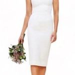 Dress the Population NEW Elle sweetheart sheath dress off white sz XXL Photo 0