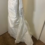 NWOT Sottero & Midgley Strapless Mermaid Beaded Wedding Dress Size 8 White Photo 5