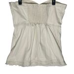 Anthropologie  PILCRO Women’s Strapless Sweetheart neckline denim top Photo 5