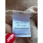 Stillwater Long Crinkle Satin Slip Dress in Pink Size 8 Photo 8