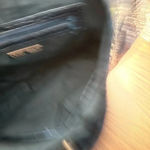 White House | Black Market  patent leather studded blue shoulder bag Photo 3