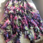 Dana Buchman Silk Fairycore Midi Skirt  Photo 0