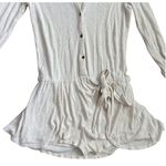 Free People Beach Stretchy Skirted Lively Romper in Natural Size Small Photo 7