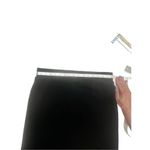 Joan Vass  Maxi Black Knit Skirt Sz L NWT Photo 4