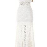Nightcap NWT Dixie Lace Sheer Cutout Maxi in White Stretch Dress 3 / M $495 Photo 0
