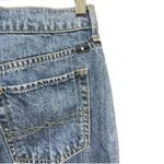 Lucky Brand  Mini Vintage Inspired Button down, Pockets BTS Denim Skirt 4/ 27 Y2K Photo 4