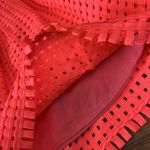 Anthropologie Yoana Baraschi Neon Papaya Coquelicot Skirt Size Large NWT Photo 3