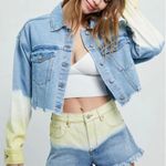 PacSun Spring Time Cropped Trucker Jacket, Sz XS/S Photo 0