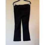 Spanx High Rise Every Wear Kick Flare Leg Jeans Denim Black Women's Size Large Photo 3