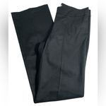 Johnny Was JW Los Angeles Black Cotton Dress Pants Slight Flare Trousers Size 6 Photo 2